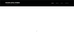 Desktop Screenshot of higherlevelfitness.net